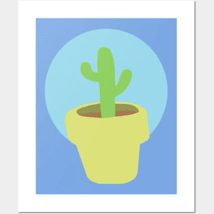 Cute Cactus Plant Posters and Art